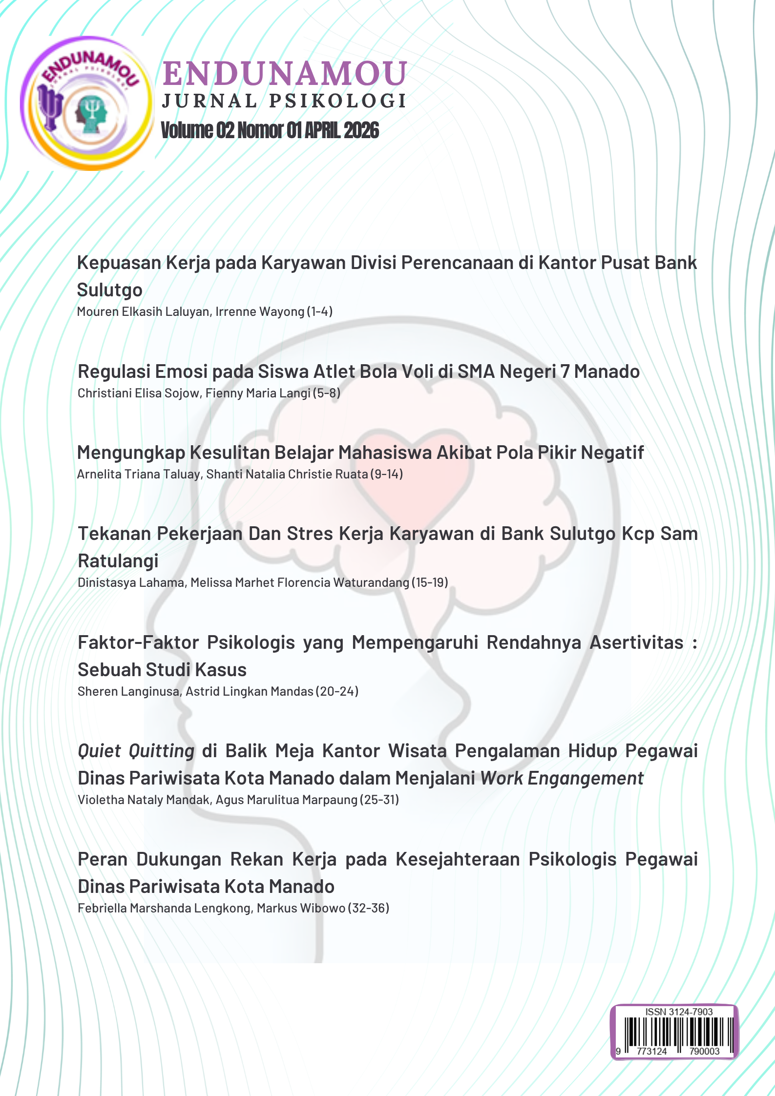 					View Vol. 2 No. 1 (2026): April
				